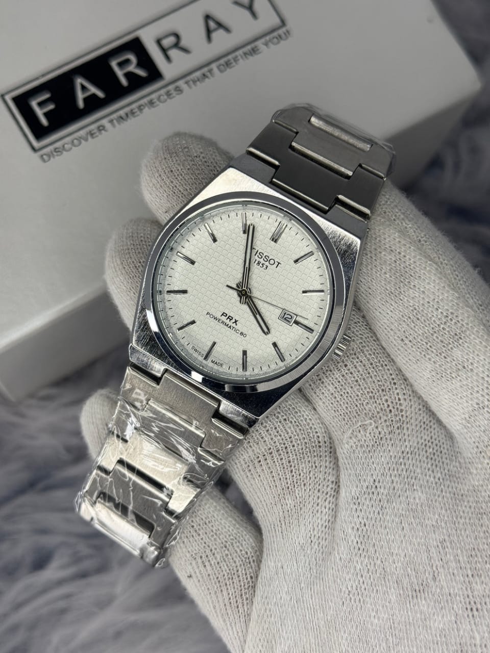 Tissot PRX Quartz - Black, White, Blue & Green Dials