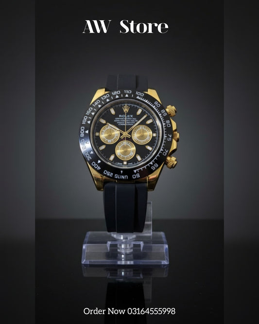 Rolex Daytona Gold-Tone - High-Performance Rubber Strap