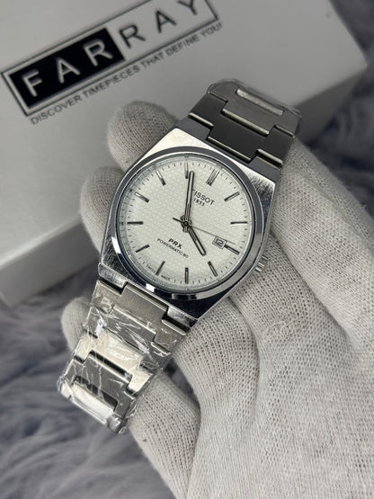 Tissot PRX Quartz - Black, White, Blue & Green Dials