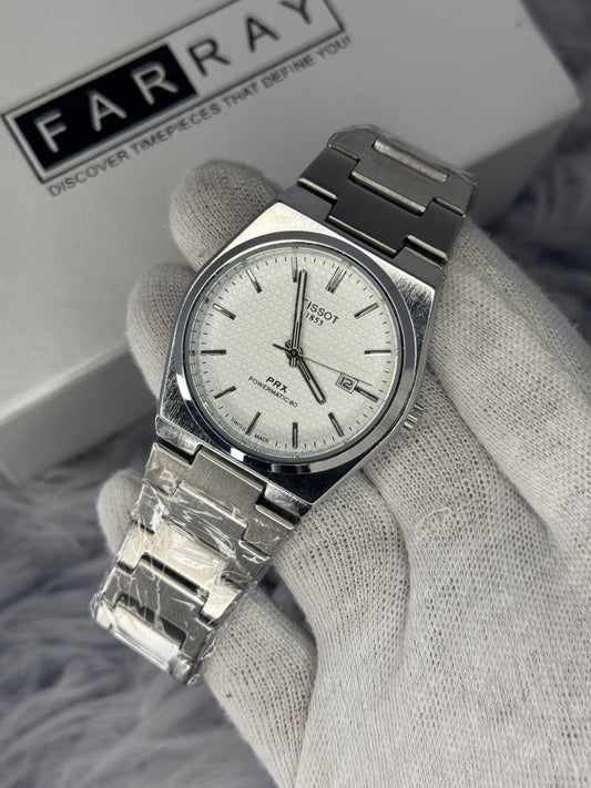 Tissot PRX Quartz - Black, White, Blue & Green Dials