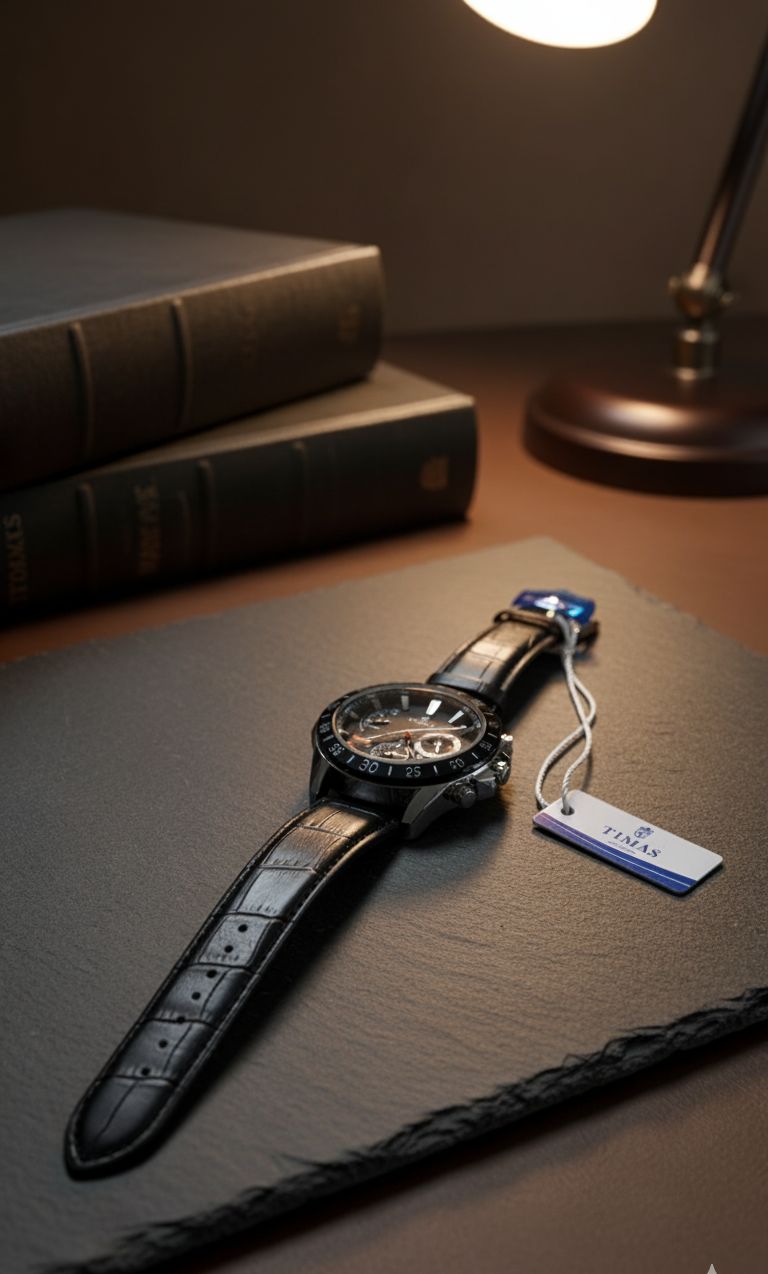 TIMAS Chronograph: Premium Leather Edition