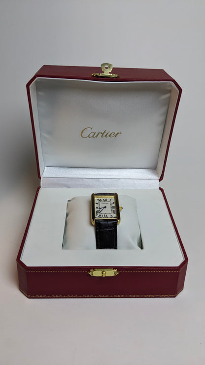 Cartier Tank Style Dress Watch — Master Copy with Box