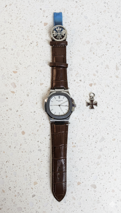 Patek Philippe Nautilus "Nautilus Style" Watch - Leather Strap Edition