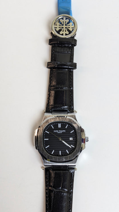 Patek Philippe Nautilus "Nautilus Style" Watch - Leather Strap Edition