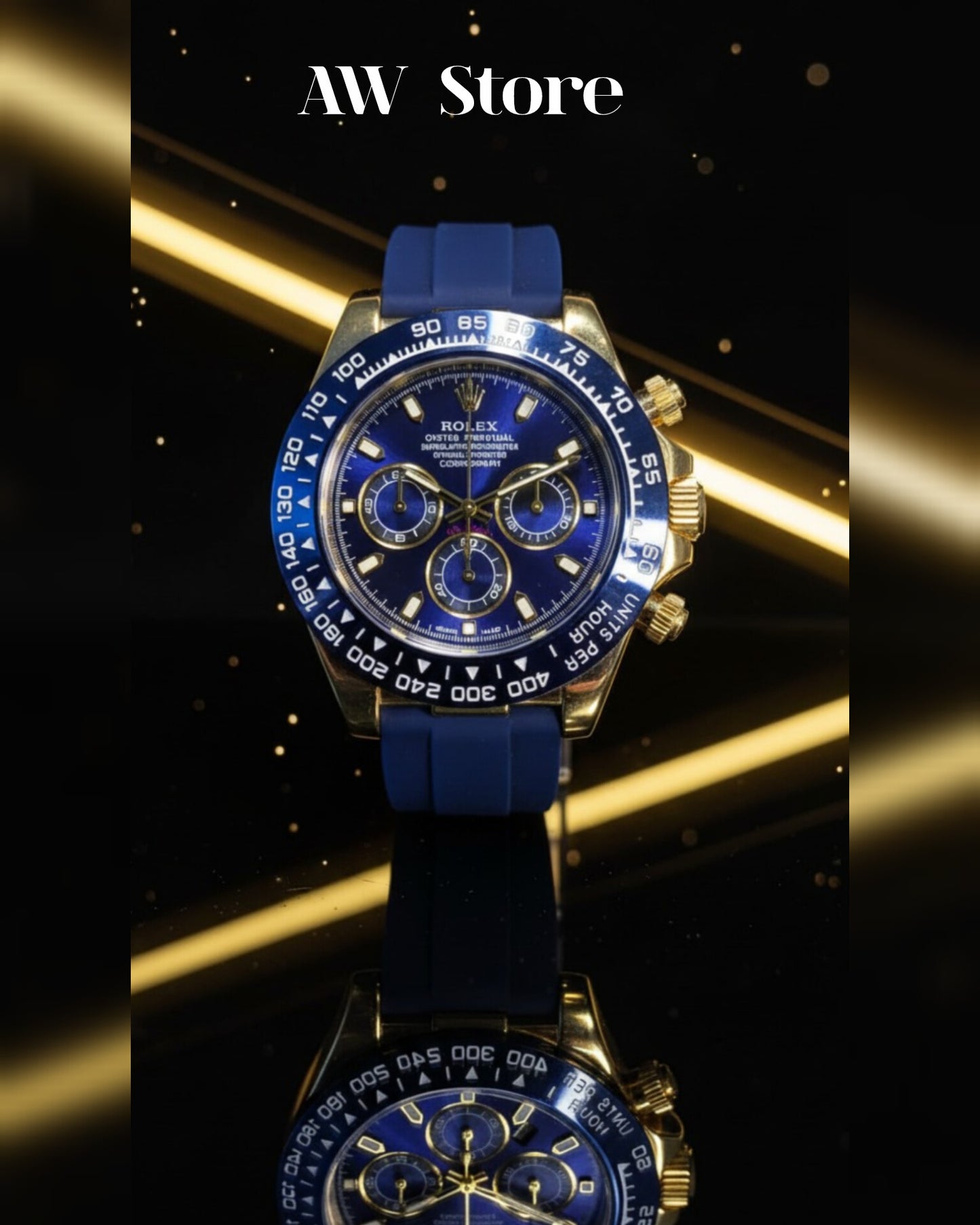 Rolex Daytona Gold-Tone - High-Performance Rubber Strap