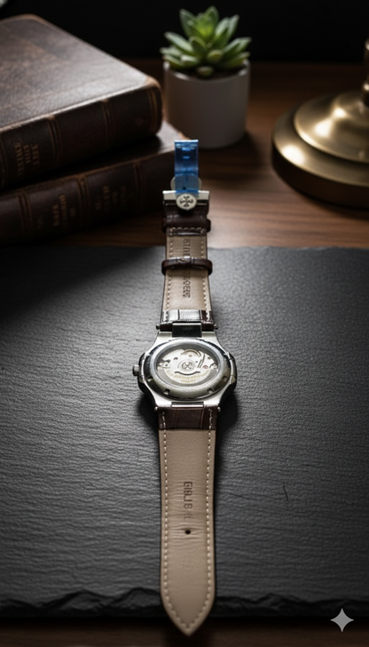 Patek Philippe Nautilus "Nautilus Style" Watch - Leather Strap Edition