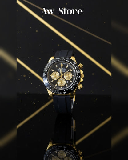 Rolex Daytona Gold-Tone - High-Performance Rubber Strap