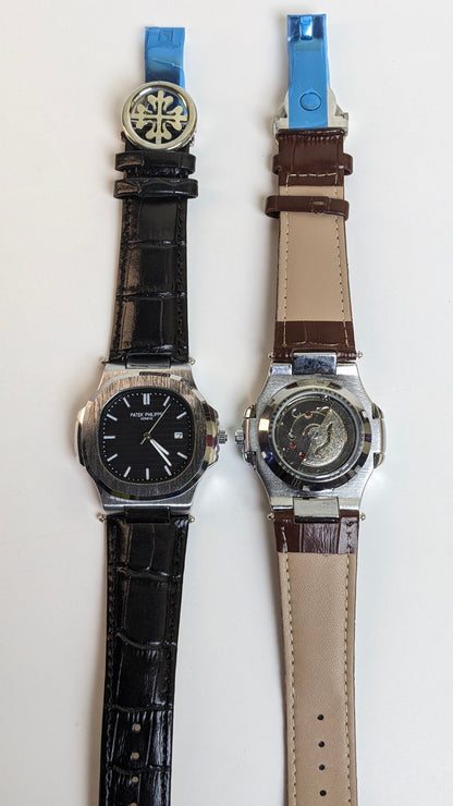 Patek Philippe Nautilus "Nautilus Style" Watch - Leather Strap Edition